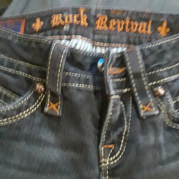 ROCK REVIVAL JEANS SIZE 25 - Picture 4 of 8